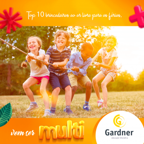 Top 10 brincadeiras ao ar livre para as férias