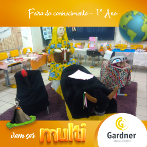 1º ano: Feira do Conhecimento