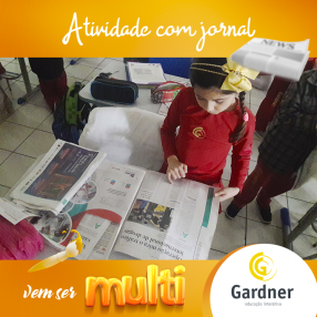 Atividade com jornal