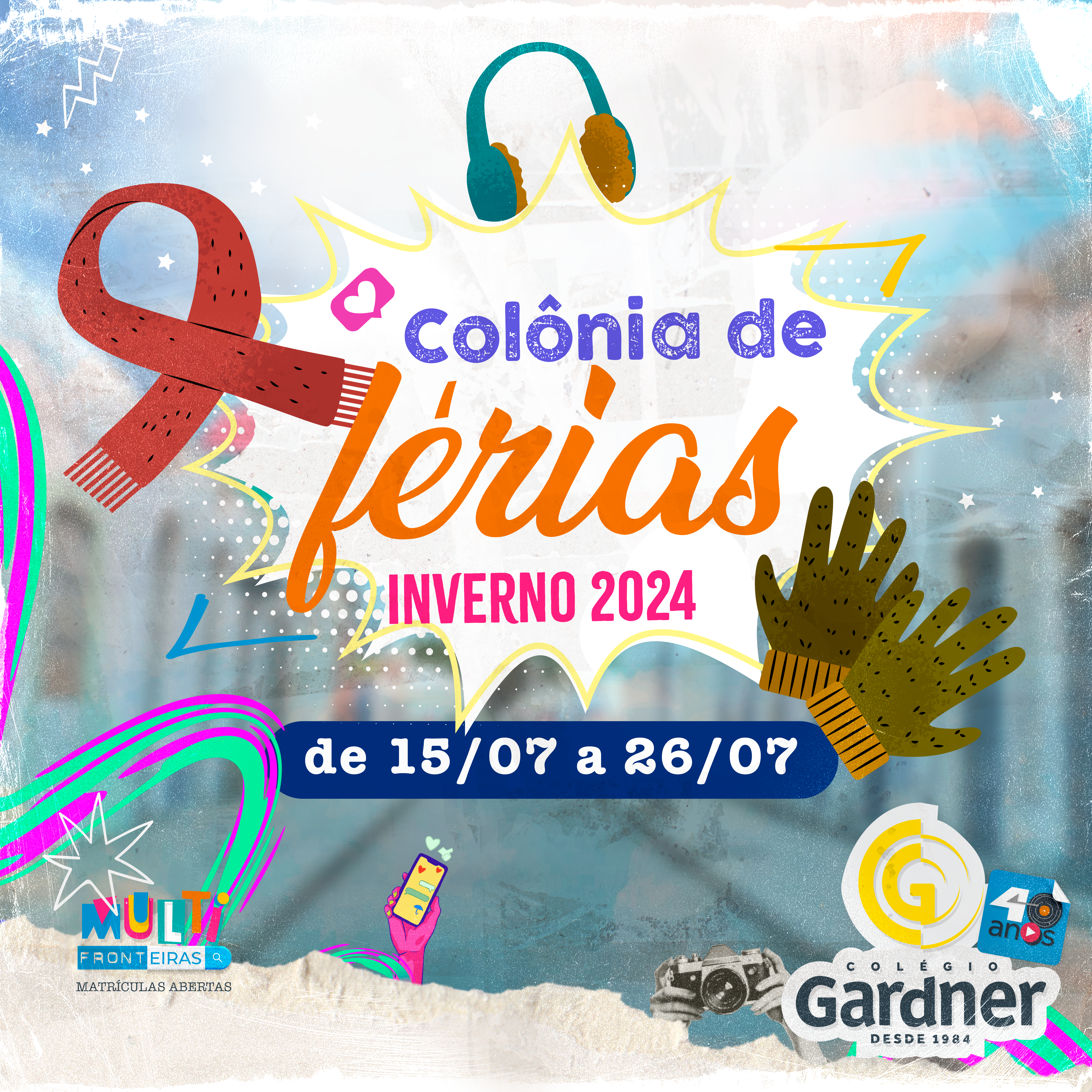 Colônia de Férias de Inverno do Colégio Gardner